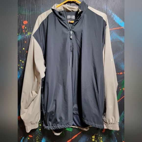 Nike Golf Jacket 3/4 Zip SZ L #109‎ - Picture 1 of 3